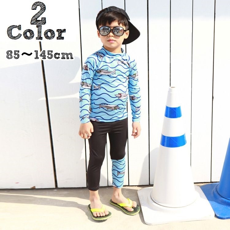 楽天市場】送料無料 上下セット セットアップ ラッシュガード 長袖 長