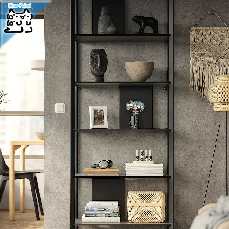 IKEA - イケア -】JATTESTA -イェッテスタ- シェルフユニット ブラック