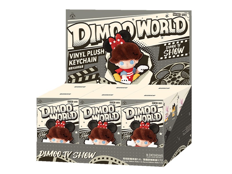 楽天市場】DIMOO WORLD × DISNEY シリーズ ぬいぐるみキーチェーン