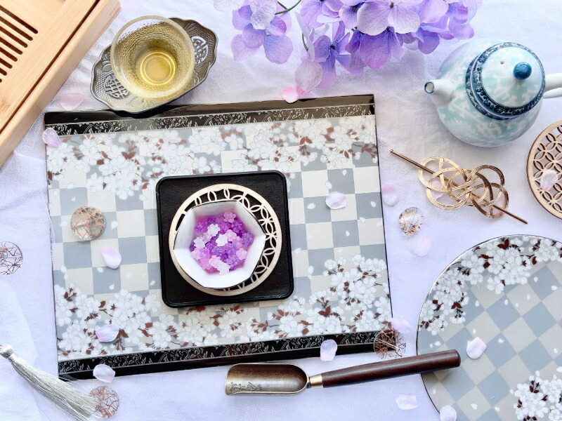 楽天市場】ポーセラーツ 転写紙 【白磁用】 櫻の宴・銀箔風 転写紙