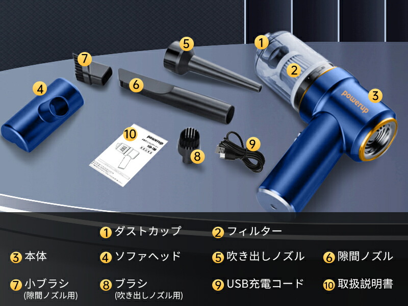 楽天市場】＼限定クーポン配布中／新型 ハンディクリーナー コードレス