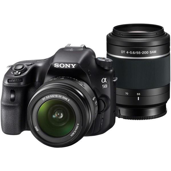 楽天市場】【中古】【1年保証】【美品】SONY α58 ダブルズームキット