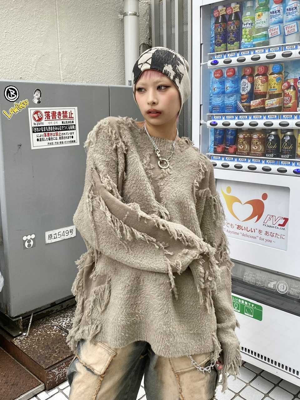 楽天市場】正規品【 XU design damage knit 4 】 エックスユー