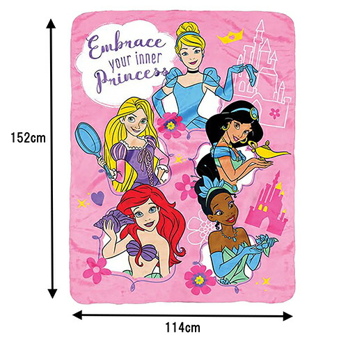 楽天市場】ディズニープリンセス フリース ブランケット 16447 グッズ