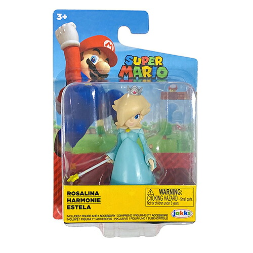楽天市場】スーパーマリオ フィギュア 2.5”（B) ロゼッタ 17607c