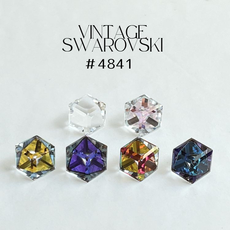 楽天市場】ヴィンテージスワロフスキークリスタル＃4841/8mm (6ヶ入