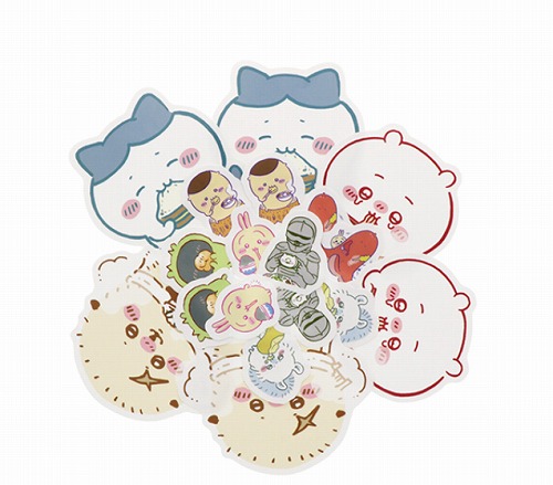 楽天市場】ちいかわ グッズ 18ピースシール もぐもぐ ハチワレ うさぎ