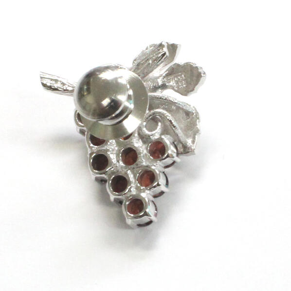 楽天市場】シルバー925 葡萄ピンズ ブローチ レディース アクセサリー