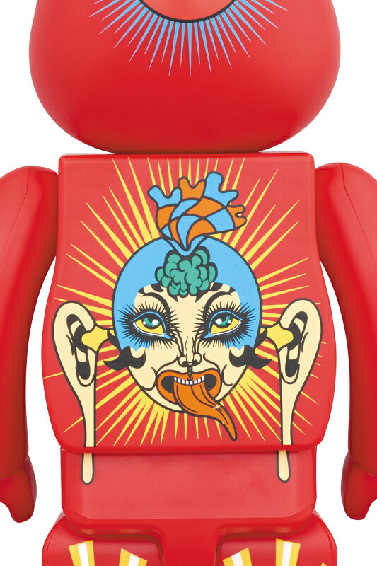 楽天市場】BE@RBRICK 田名網敬一 100％ & 400％ 赤 : MEDICOM TOY TOKYO