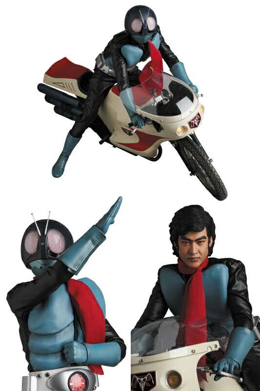 楽天市場】RAH 仮面ライダー旧1号＆サイクロン号究極版セット