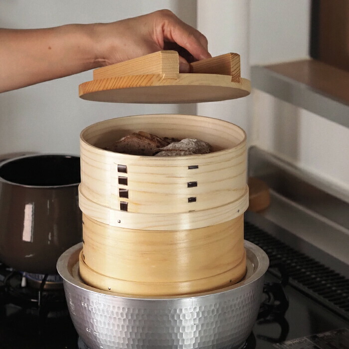 楽天市場】山一 ミニ和せいろ 18cm 身＆蓋セット / 国産 日本製 檜