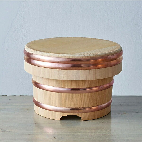 楽天市場】山一 江戸びつ 18cm 3合 / 木製 さわら 天然木 国産 お櫃