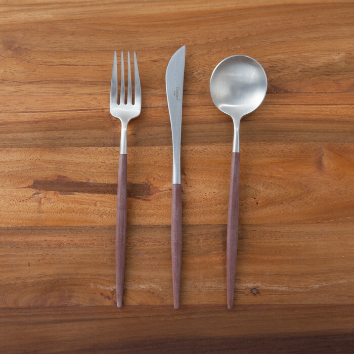 楽天市場】□クチポール ゴア・ブラウン シルバー ディナーセット 3PCS