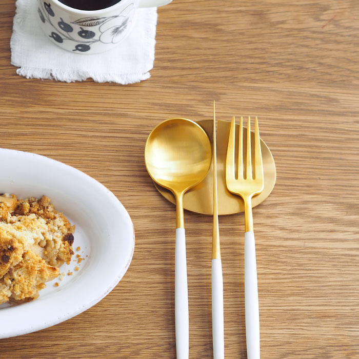 アリシア リピ価格 クチポール マットゴールド ナイフレスト6枚