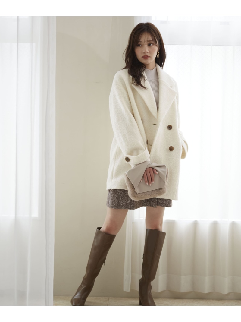 楽天市場】【SALE／50%OFF】コクーンループコート 24AW PROPORTION