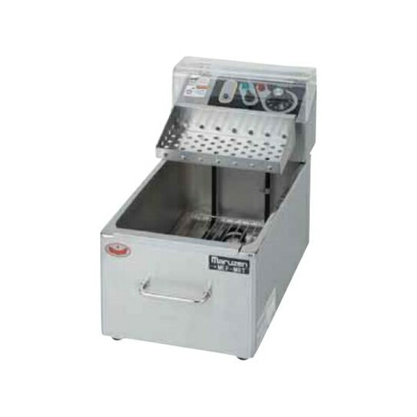 楽天市場】マルゼン 電気ミニフライヤー MEF-M8T 卓上タイプ 1槽式