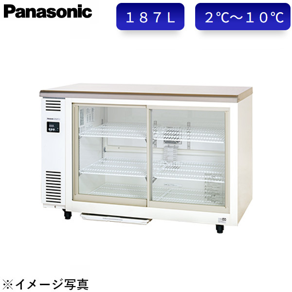 楽天市場】パナソニック 冷蔵ショーケース SMR-VZ1241 スライド扉