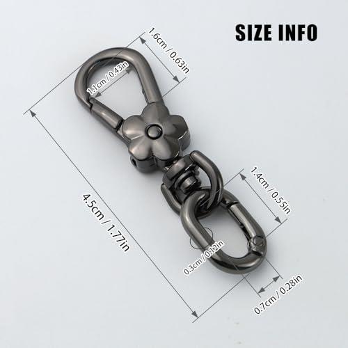 楽天市場】[FUSSED] 2セット ナスカン 二重リング キーホルダー