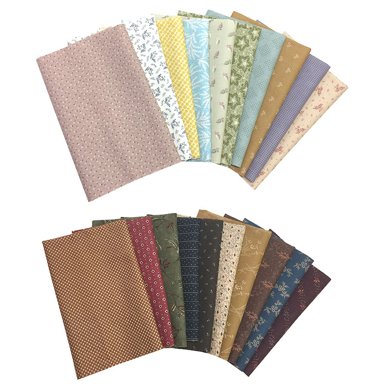 楽天市場】キルトパーティセレクションUSミニカット10枚セット | 生地