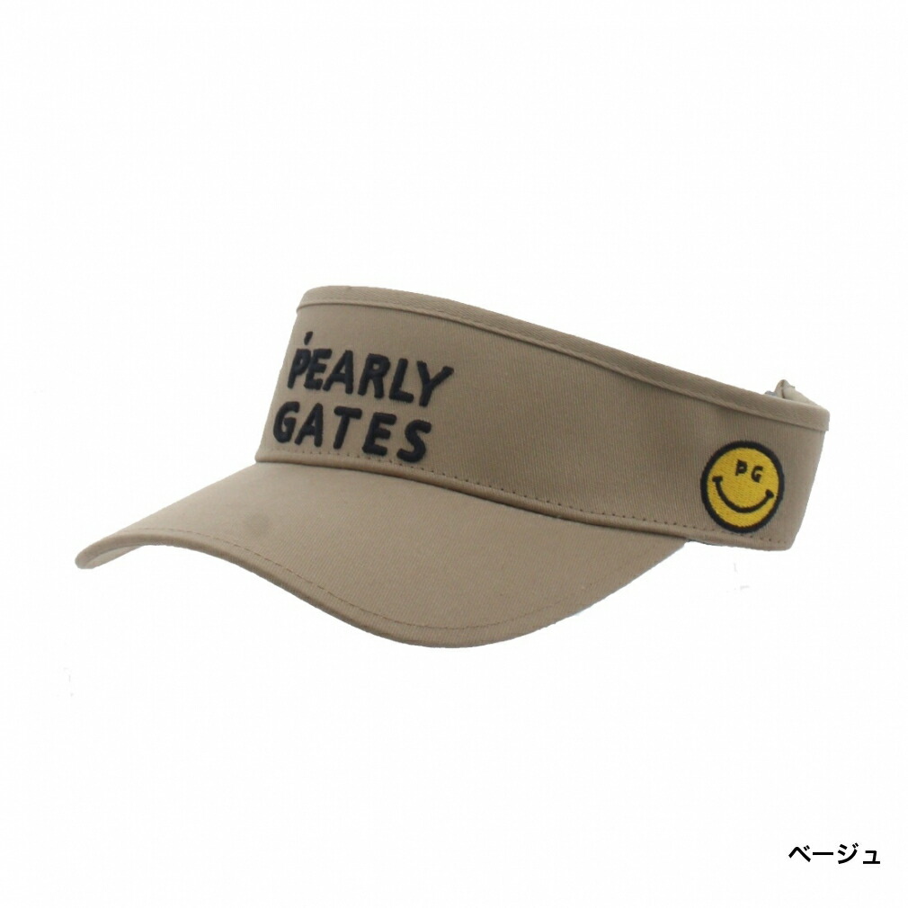 楽天市場】パーリーゲイツ ゴルフウェア サンバイザー 秋 冬 2段ロゴ