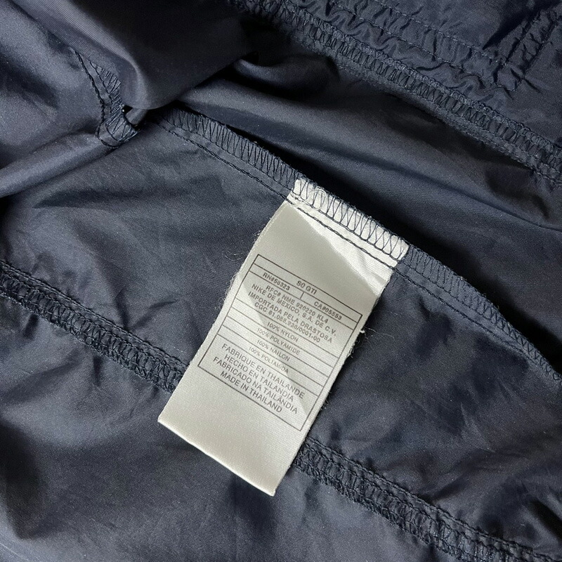 楽天市場】00s NIKE スウォッシュ ロゴ 刺繍 フルジップ ナイロン