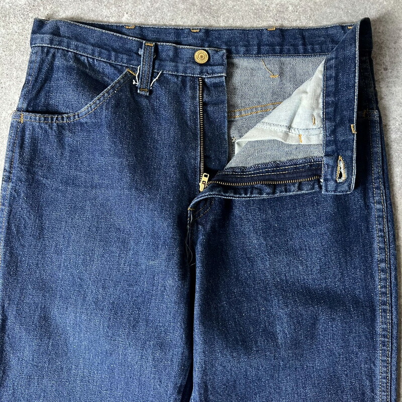 楽天市場】濃紺 70s Mr.Leggs フレア デニム パンツ 32 / 70年代