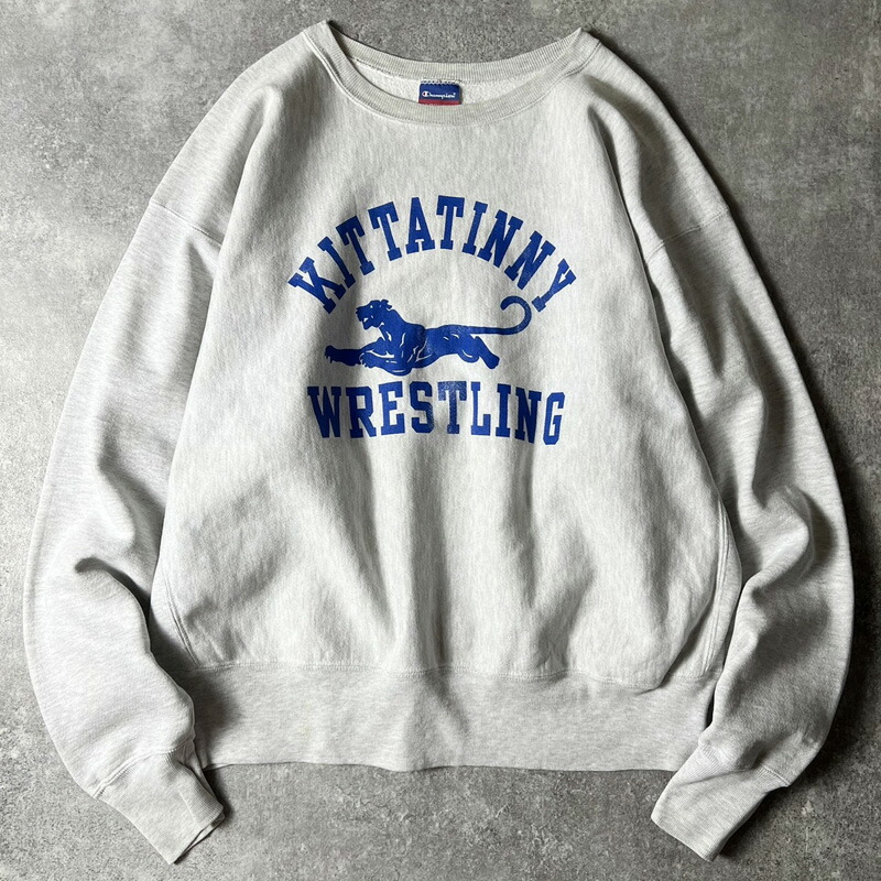 楽天市場】00s Champion 3段 カレッジ プリント リバースウィーブ