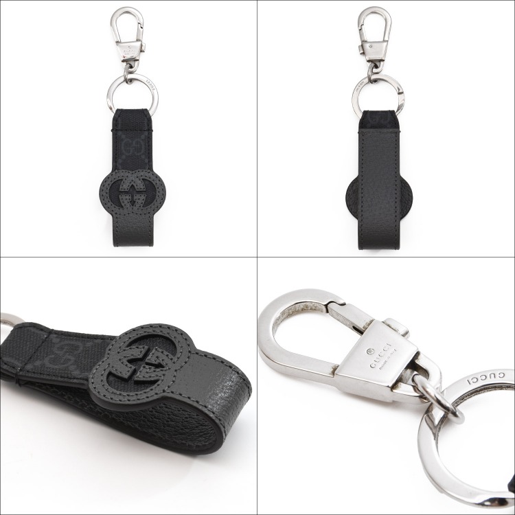 楽天市場】GUCCI グッチ インターロッキングG キーリング キーホルダー