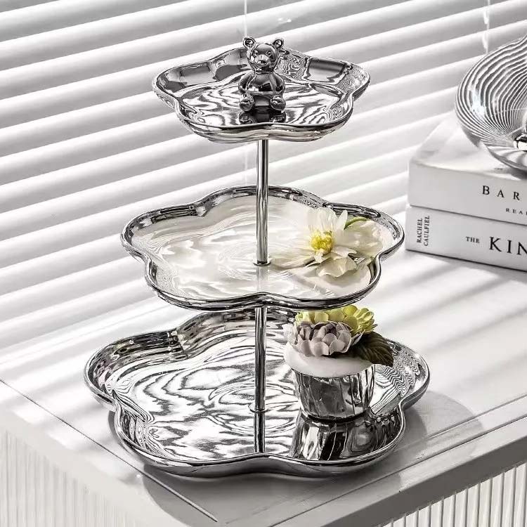 楽天市場】 カップケーキスタンド 2段 ケーキスタンド 収納 便利 2層