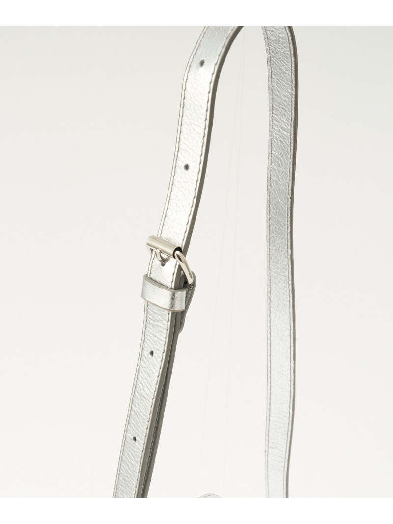 楽天市場】ソフトレザーシンプルショルダーバッグ[silver] russet