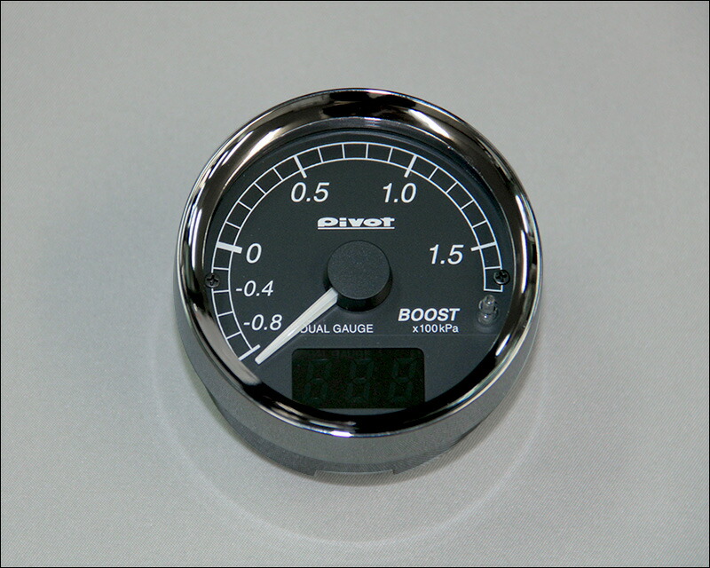 楽天市場】Pivot製 デュアルゲージDXB-B ブーストメーター(スズキ