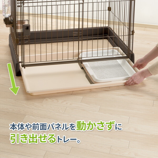 楽天市場】リッチェル もっとお掃除簡単ペットサークル【屋根面セット