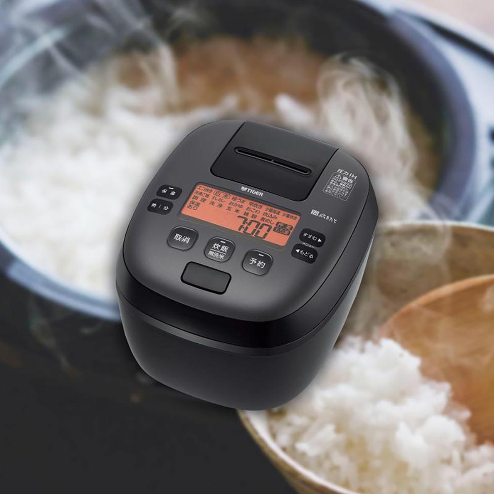 楽天市場】圧力IHジャー炊飯器 5.5合 ストレートブラック JPI-S100