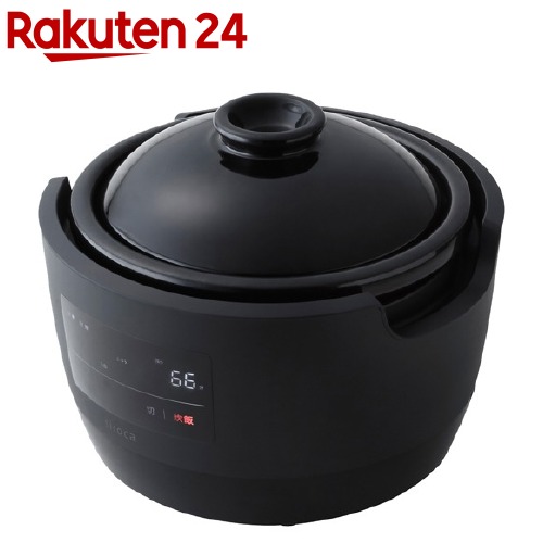 楽天市場】長谷園*siroca かまどさん電気 SR-E111(K)(1台)【シロカ