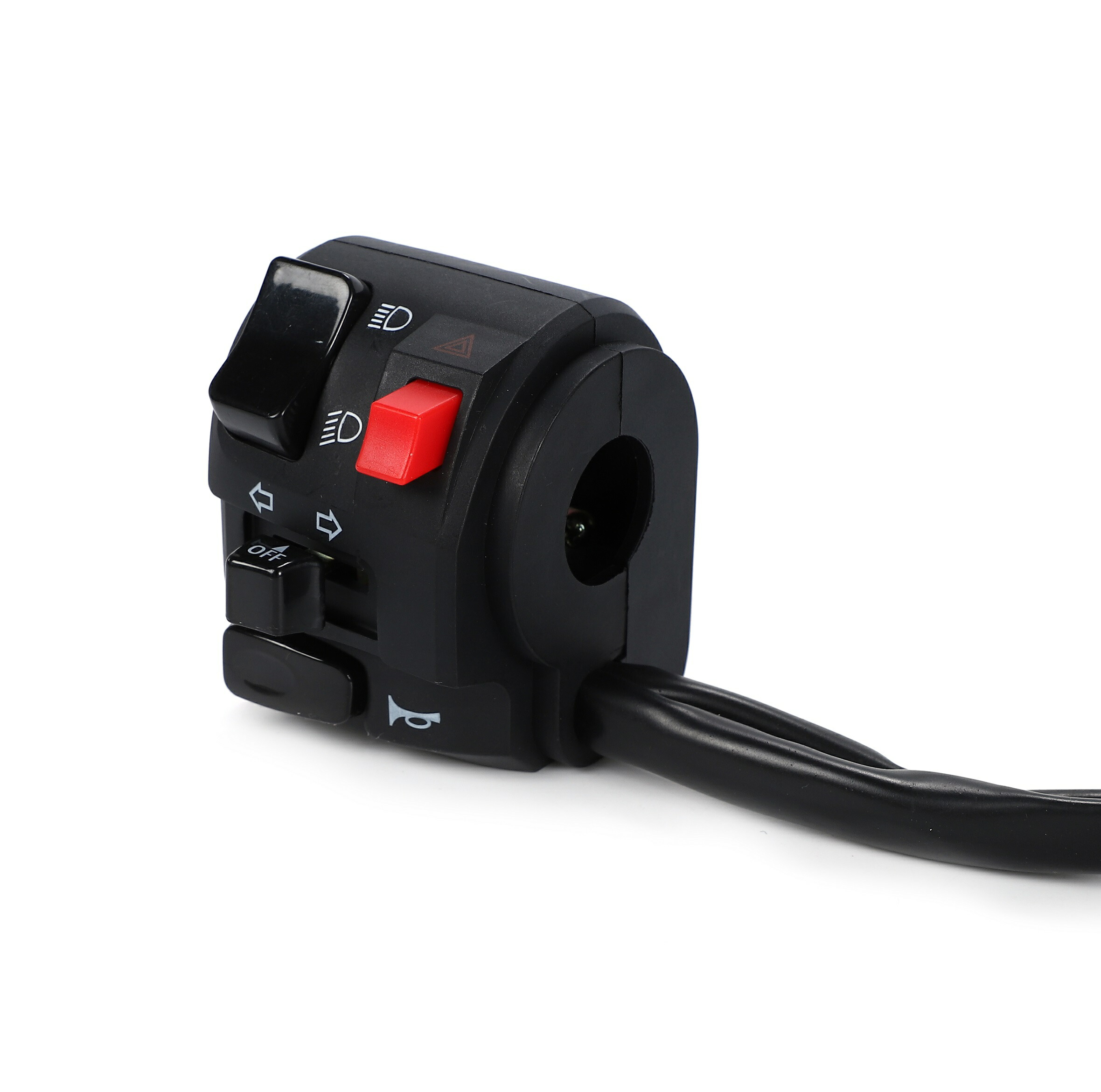 楽天市場】バイク ハンドル スイッチ ボックス 左右 汎用 多機能