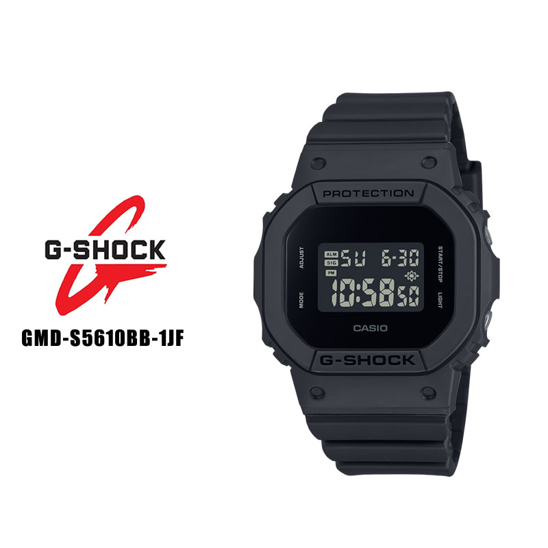 楽天市場】カシオ CASIO Gショック G-SHOCK 5600 SERIES GMD-S5610BB