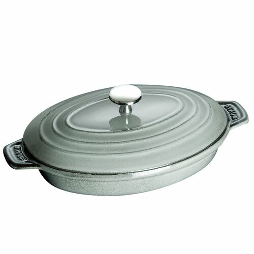 ストウブ オーバルホットプレート 23cm 40509-581 [グレー] (鍋) 価格