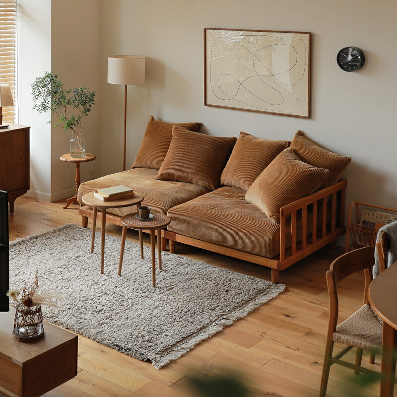 楽天市場】【ヴィンテージレッドフレーム】 コーナーソファー AGRA