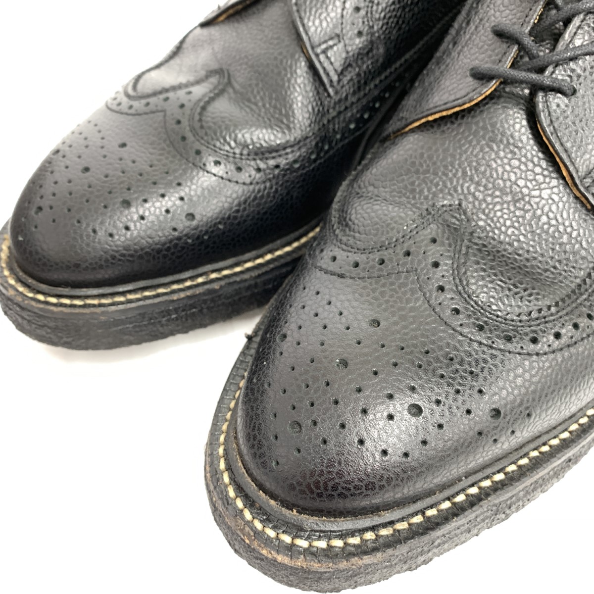 楽天市場】THOM BROWNE トムブラウン メダリオンウィングチップ レザー