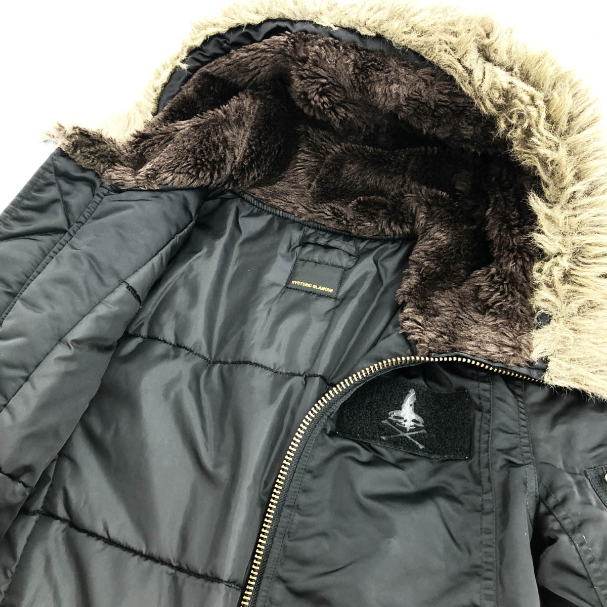 楽天市場】HYSTERIC GLAMOUR ヒステリックグラマー ミリタリーコート