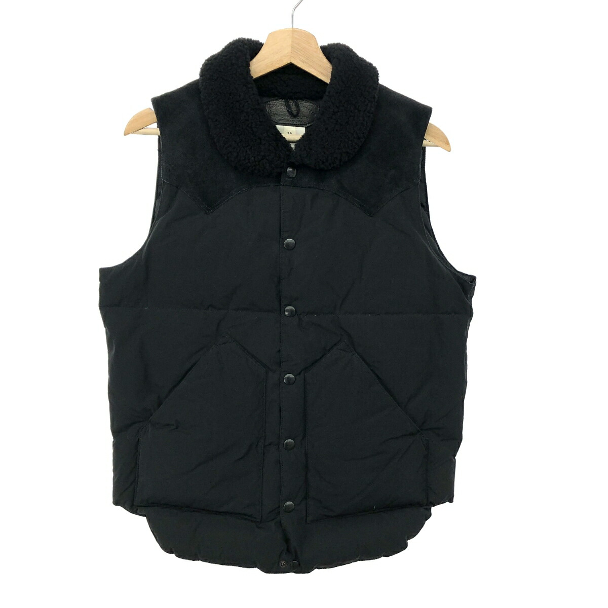 楽天市場】ダウンベスト ロッキーマウンテン ブラック 38の通販