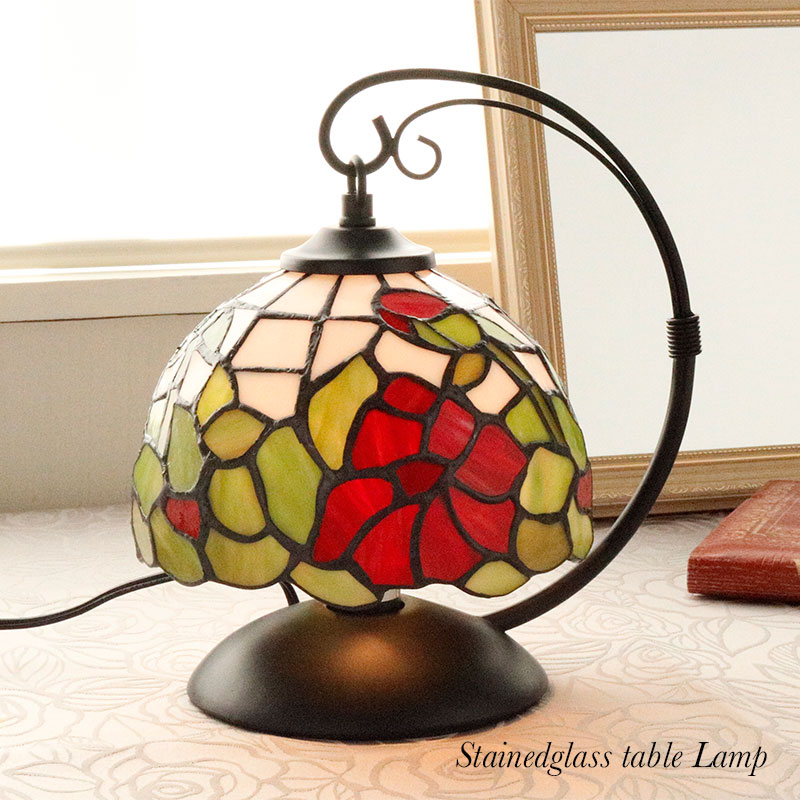 楽天市場】ステンドグラス ランプ スタンド 吊り下げ テーブルランプ