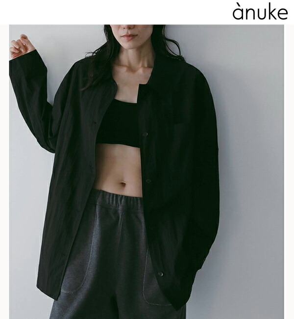 楽天市場】【土日も即日発送】anuke アンヌーク Over Pocket Shirts