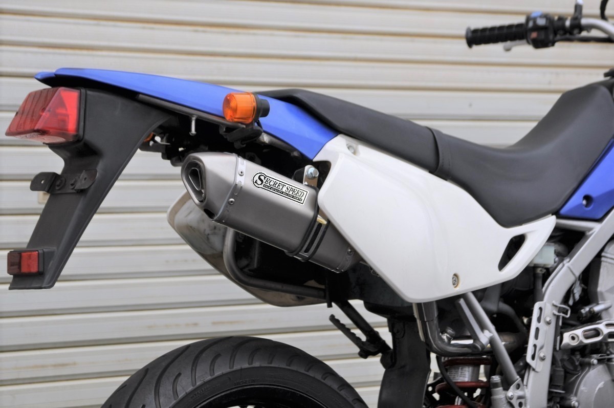 楽天市場】Dトラッカー125 KLX125 バイクマフラー ソリッド モタード