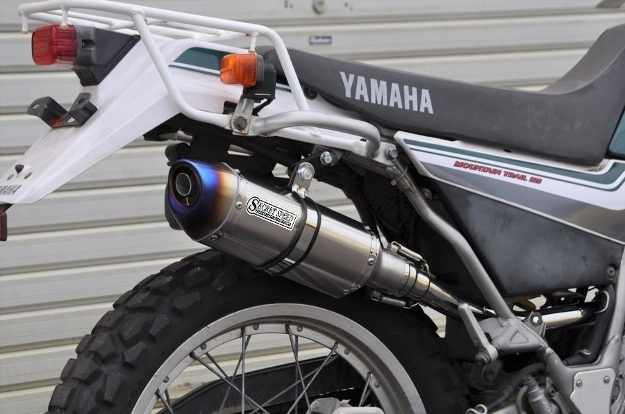 楽天市場】セロー225 バイクマフラー スリップオン 異形 モタード SUS