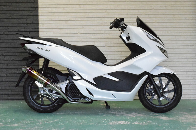 楽天市場】Realize PCX125 PCX150 バイクマフラー 2BJ-JF81 2BK-KF30