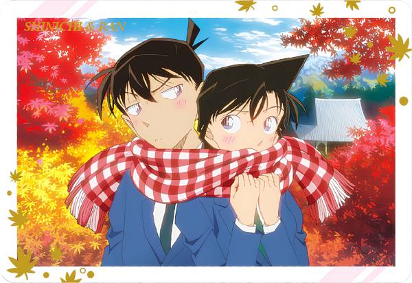 楽天市場】【22.工藤新一＆毛利蘭 (ビジュアルカード) 】 イタジャガ