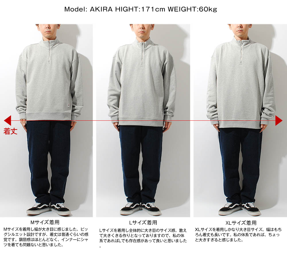 楽天市場】ハーフジップスウェット FRUIT OF THE LOOM フルーツオブザ