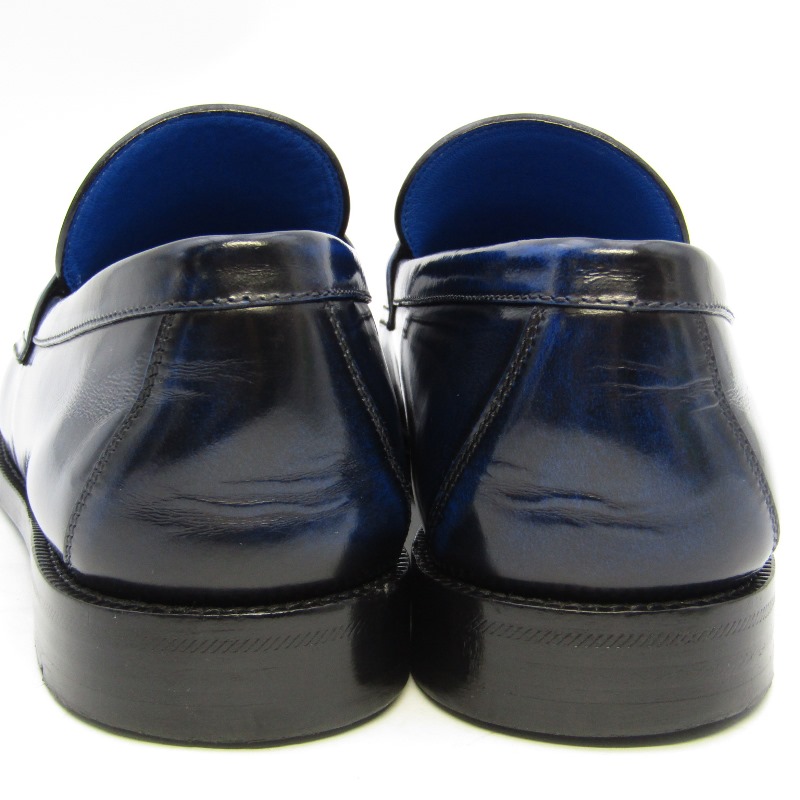 楽天市場】【中古】LOUIS VUITTON ルイヴィトン 9.5 レザーローファー