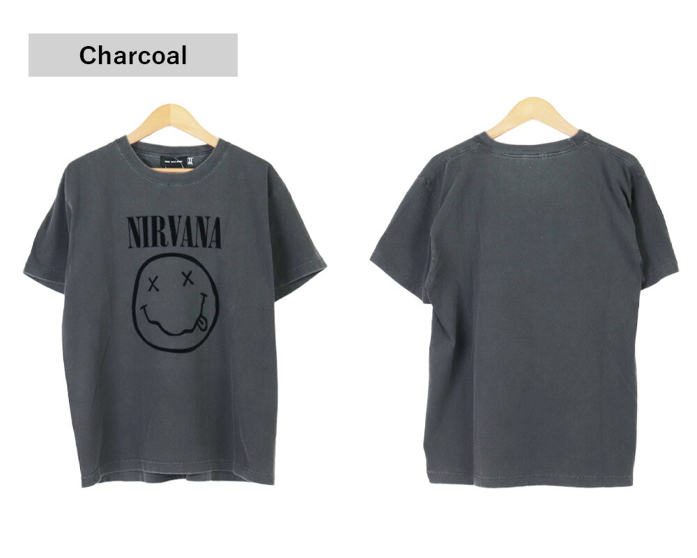 楽天市場】NIRVANA ニルヴァーナ スマイル tシャツ good rock speed